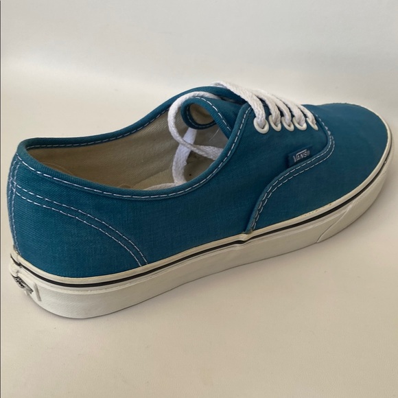 Vans Blue Canvas Sneakers - Picture 7 of 8